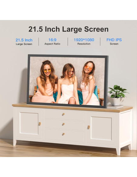 Marco de Foto Digital Nethgrow 21.5" FHD 32GB WiFi Marco de Foto Digital Nethgrow 21.5" FHD 32GB WiFi