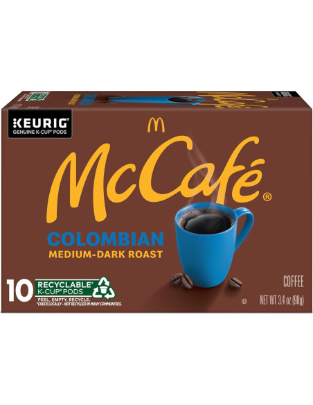 Cápsulas de Café McCafé Colombiano Tostado Medio 60 Unidades Cápsulas de Café McCafé Colombiano Tostado Medio 60 Unidades