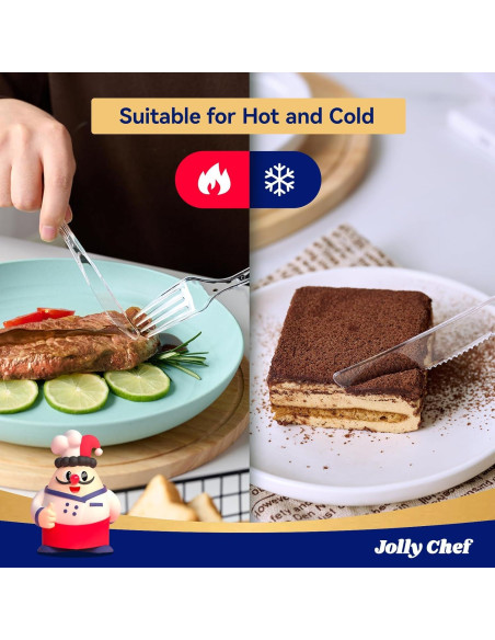 Cuchillos de Plástico Desechables JOLLY CHEF 300 Unidades 19.56 cm Cuchillos de Plástico Desechables JOLLY CHEF 300 Unidades 19.56 cm