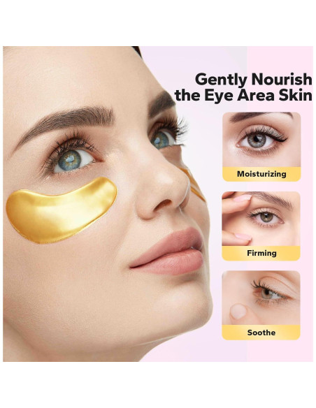 Parches de Ojos Komoko 25 Pares 24K Colágeno Anti-Envejecimiento Parches de Ojos Komoko 25 Pares 24K Colágeno Anti-Envejecimiento