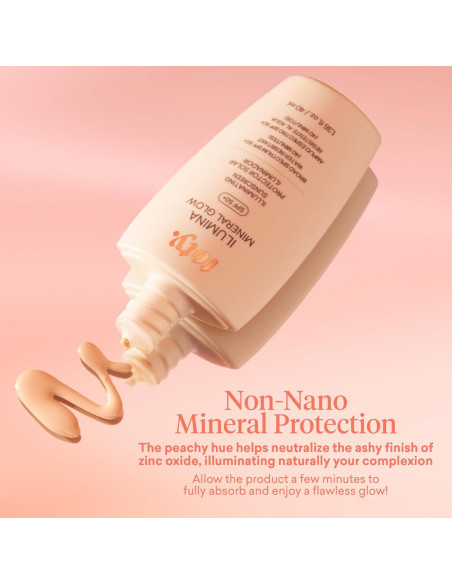 Protector Solar Mineral Toty SPF 50+ - Ilumina y Rejuvenece Protector Solar Mineral Toty SPF 50+ - Ilumina y Rejuvenece
