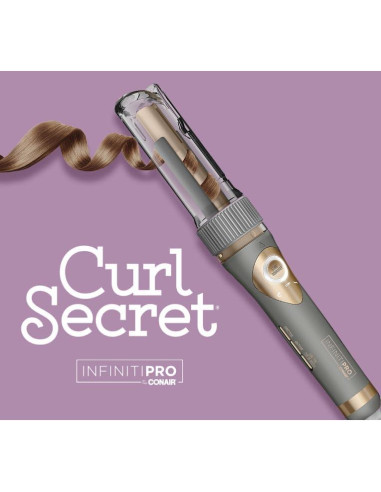 Rizador Automático Conair Curl Secret Cerámico 0.64" Gris
