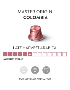 Cápsulas Nespresso Colombia Master Origin - 50 Cápsulas Café Tostado Medio 2