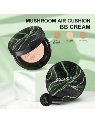 CC Cream Air Cushion Nichalous 20g Maquillaje Hidratante Natural