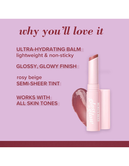Bálsamo Labial Brillante Burts Bees Hora del Chai 2 Tubos Bálsamo Labial Brillante Burts Bees Hora del Chai 2 Tubos