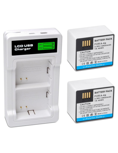 Paquete de 2 Baterías A-4a DFTIM para Arlo Pro 3/4/Ultra Paquete de 2 Baterías A-4a DFTIM para Arlo Pro 3/4/Ultra