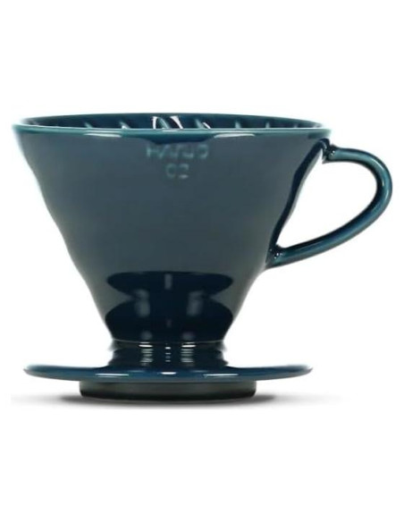 Cafetera de Goteo Hario V60 Cerámica Azul Índigo 2-4 Tazas Cafetera de Goteo Hario V60 Cerámica Azul Índigo 2-4 Tazas