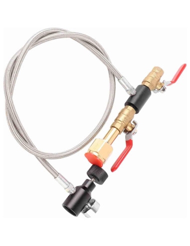 Adaptador de Recarga CO2 CGA-320 con Manguera 91 cm - Sin Manómetro