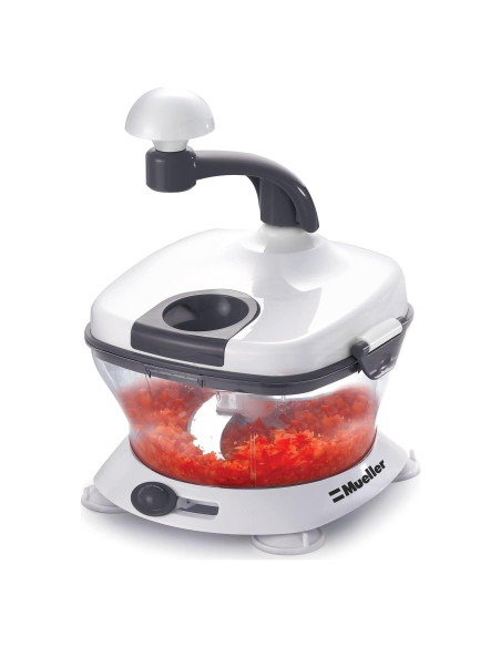 Cortador Manual Mueller MLR010013N 5 Tazas Acero Inoxidable Cortador Manual Mueller MLR010013N 5 Tazas Acero Inoxidable