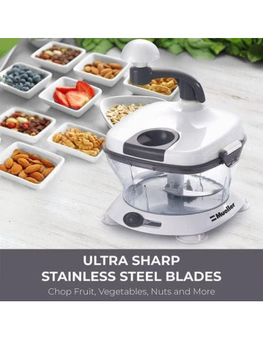 Cortador Manual Mueller MLR010013N 5 Tazas Acero Inoxidable