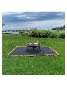Manta a Prueba de Fuego XL 170x152 cm para Parrilla y Fogata