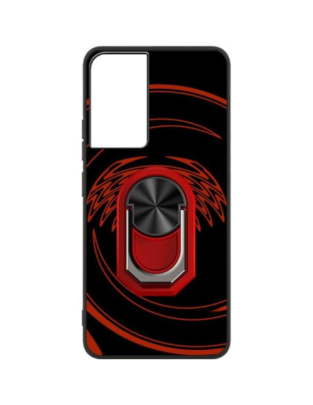 Funda delgada TCL 50 LE T510SPP con soporte anillo - Negra Funda delgada TCL 50 LE T510SPP con soporte anillo - Negra