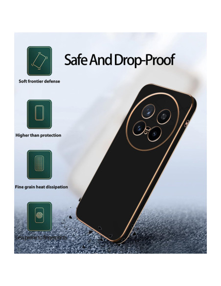 Funda de Silicona TPU para Vivo X200 Pro - Protección Total Negra Funda de Silicona TPU para Vivo X200 Pro - Protección Total Negra