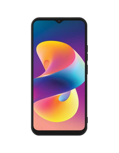 Funda delgada TCL 50 LE T510SPP con soporte anillo - Negra