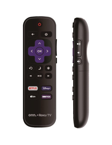 Control Remoto de Reemplazo ONN. Roku TV 4K con Accesos Directos