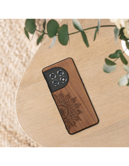 Funda de Madera KW-Commerce para OnePlus 11 - Sol Naciente Funda de Madera KW-Commerce para OnePlus 11 - Sol Naciente