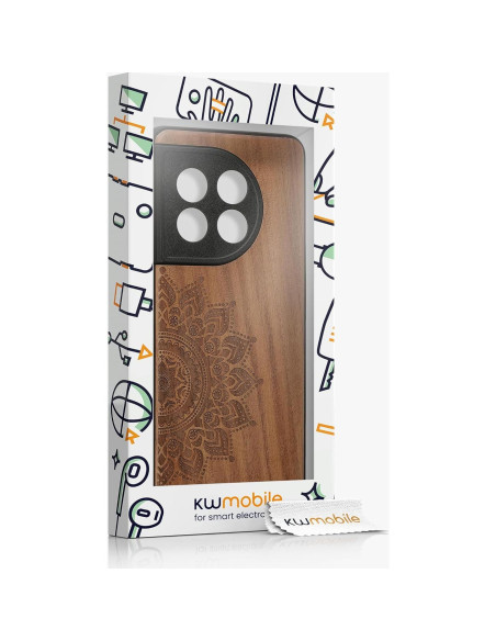 Funda de Madera KW-Commerce para OnePlus 11 - Sol Naciente Funda de Madera KW-Commerce para OnePlus 11 - Sol Naciente