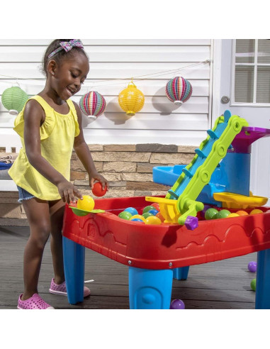 Mesa de Agua Sensorial Step2 para Niños 2-5 Años, 13 Accesorios