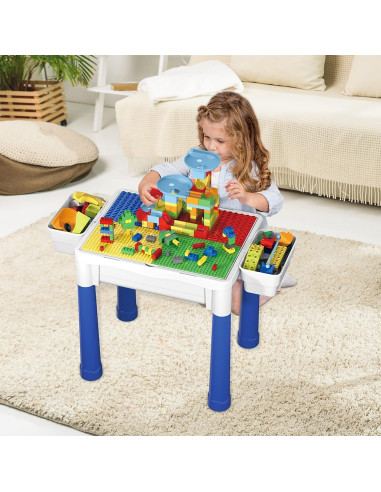 Mesa de Juego y Escritorio PicassoTiles PBT330 con 331 Piezas