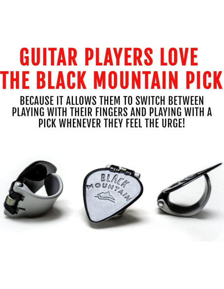 Puas de Pulgar Black Mountain Calibre Medio para Guitarra Puas de Pulgar Black Mountain Calibre Medio para Guitarra