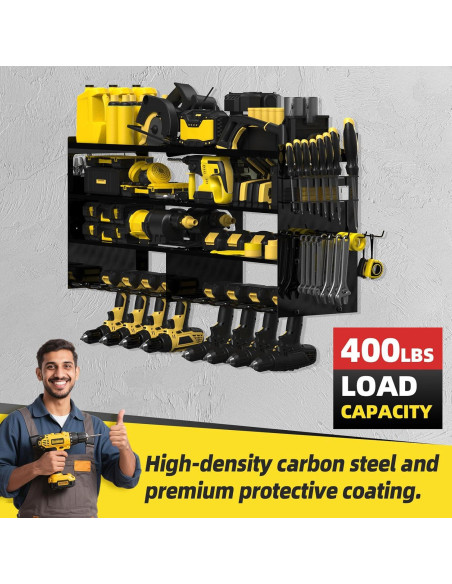 Organizador de Herramientas Eléctricas OUREST 4 Capas 8 Soportes Organizador de Herramientas Eléctricas OUREST 4 Capas 8 Soportes