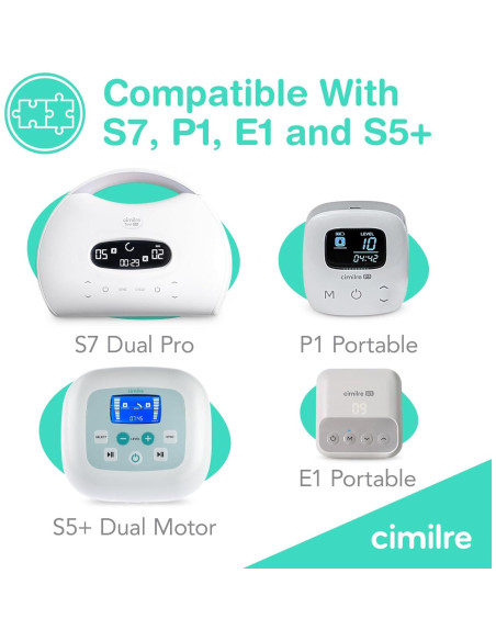 Cable y Adaptador USB-C Cimilre para Extractor de Leche 12V Cable y Adaptador USB-C Cimilre para Extractor de Leche 12V