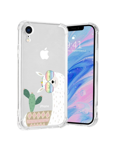Funda TPU Alpaca para iPhone XR - Protección Completa y Diseño Moderno