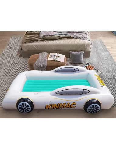 Cama de Viaje Inflable KINMAC para Niños Pequeños Verde