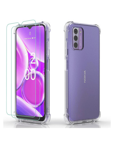 Funda Transparente Osophter para Nokia G42/G310 5G con Protector