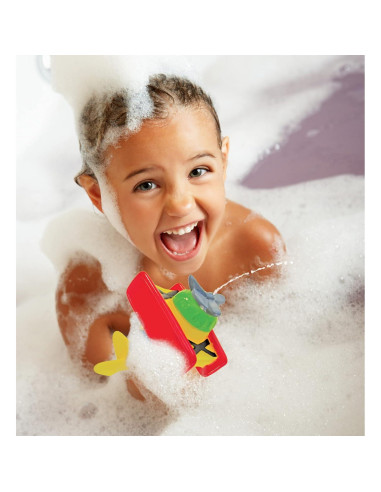 Juguete de Baño DolliBu Biplano Flotante para Bebés 7.62cm