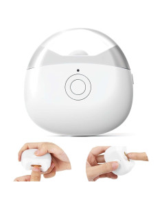Cortador de Uñas Eléctrico SCAIKTIG Blanco 2 Velocidades LED