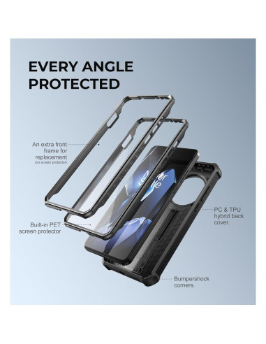 Funda Dexnor para OnePlus 13 5G con Protector y Soporte