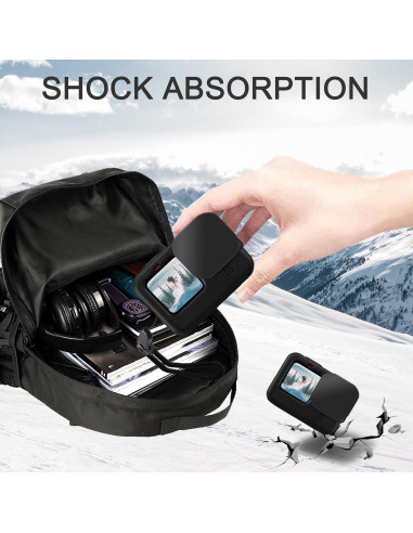 Kit de Accesorios OKFUN para GoPro Hero 12/11/10/9 Negro