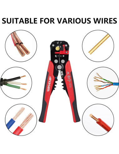 Pelacables Automático WISEUP 3 en 1 Ajustable 0.35 kg