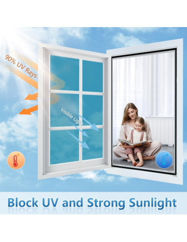 Película de Privacidad para Ventanas Proprodiudiu 45x300cm