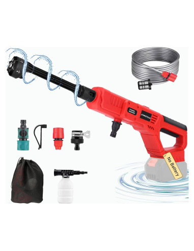 Lavadora a Presión Inalámbrica Milwaukee 18V 1000 PSI 6 en 1