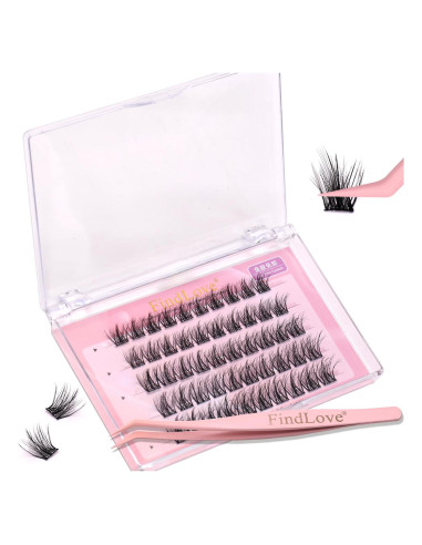 Pestañas Autoadhesivas FindLove Sin Pegamento 19.1x11.2cm