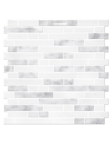 Azulejos Autoadhesivos STICKGOO 3D 10 Hojas 30.48x30.48cm