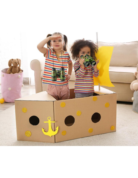 Binoculares de Juguete Deekin para Niños 16 Piezas Camuflaje Binoculares de Juguete Deekin para Niños 16 Piezas Camuflaje