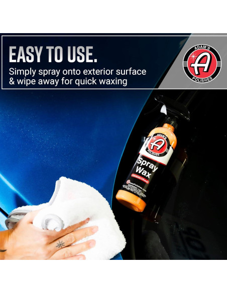 Cera en Spray Adam's 8 Fl Oz - Brillo y Protección Avanzada Cera en Spray Adam's 8 Fl Oz - Brillo y Protección Avanzada