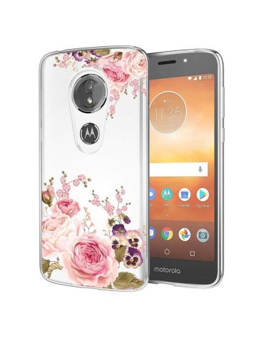 Funda Bumper TPU Rosa para Motorola Moto E5 Play - Absorbente