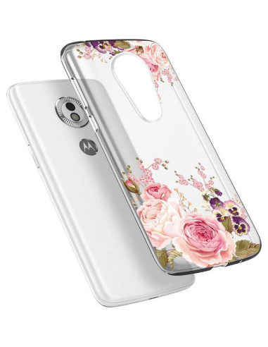 Funda Bumper TPU Rosa para Motorola Moto E5 Play - Absorbente