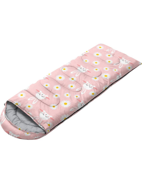 Saco de dormir AILONEN Bunny5 para 1 persona, 3 estaciones, 79x229 cm Saco de dormir AILONEN Bunny5 para 1 persona, 3 estaciones, 79x229 cm