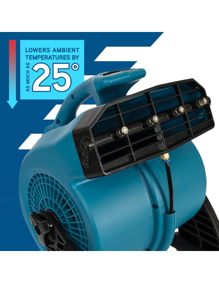 Ventilador de Nebulización XPOWER FM-48, 3 Velocidades, 5.44 kg Ventilador de Nebulización XPOWER FM-48, 3 Velocidades, 5.44 kg