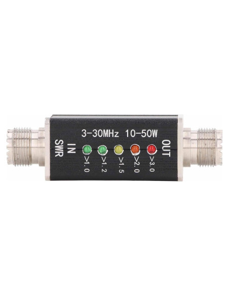 Medidor de Onda Estacionaria Eujgoov 10-50W LED 3-30MHz Medidor de Onda Estacionaria Eujgoov 10-50W LED 3-30MHz