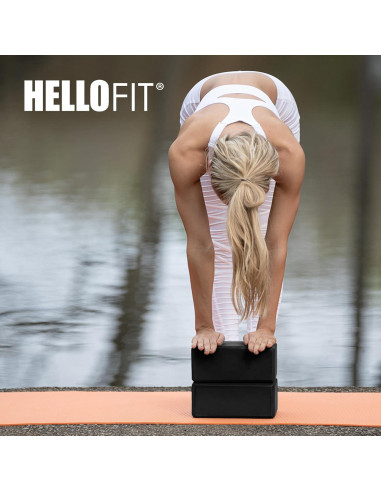 Bloques de Yoga Hola Fit - Paquete de 12 Espuma EVA 10.16 cm