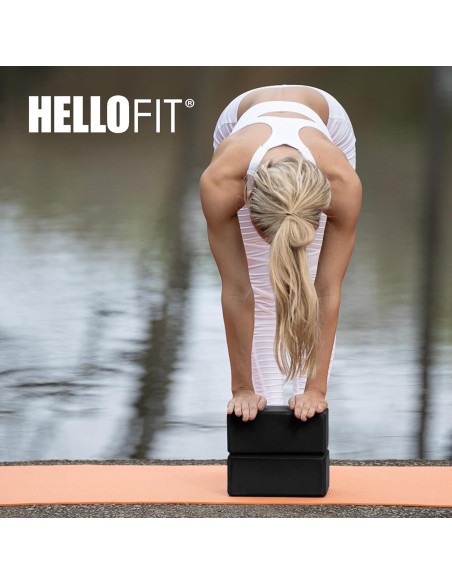 Bloques de Yoga Hola Fit - Paquete de 12 Espuma EVA 10.16 cm Bloques de Yoga Hola Fit - Paquete de 12 Espuma EVA 10.16 cm