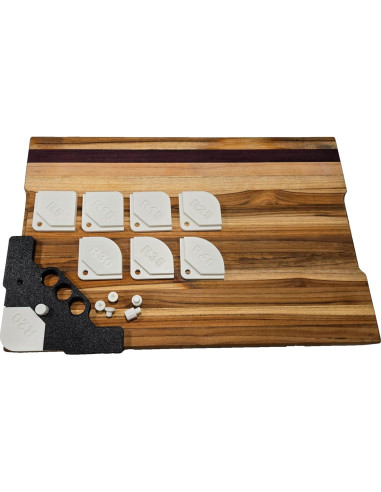 Kit de Plantillas de Router Frawsted Creations - Esquinas Redondeadas y Chaflanes