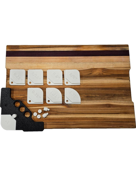 Kit de Plantillas de Router Frawsted Creations - Esquinas Redondeadas y Chaflanes Kit de Plantillas de Router Frawsted Creations - Esquinas Redondeadas y Chaflanes