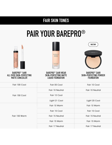 Base en Polvo Compacta Bareminerals Barepro 7.92g Mate Vegana Base en Polvo Compacta Bareminerals Barepro 7.92g Mate Vegana